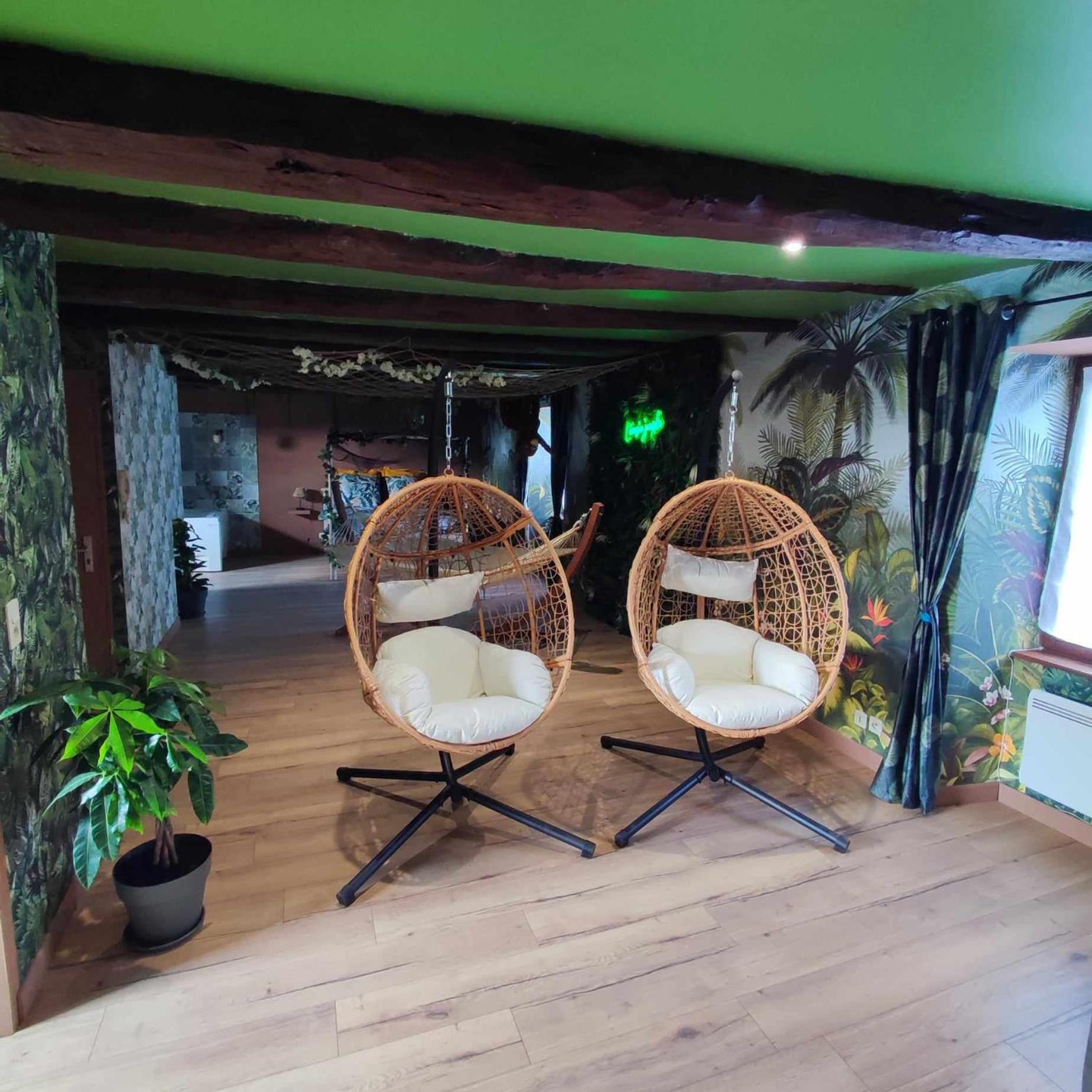 L'Evasion Jungle Apartment Saint-Pierre-de-Plesguen Екстериор снимка