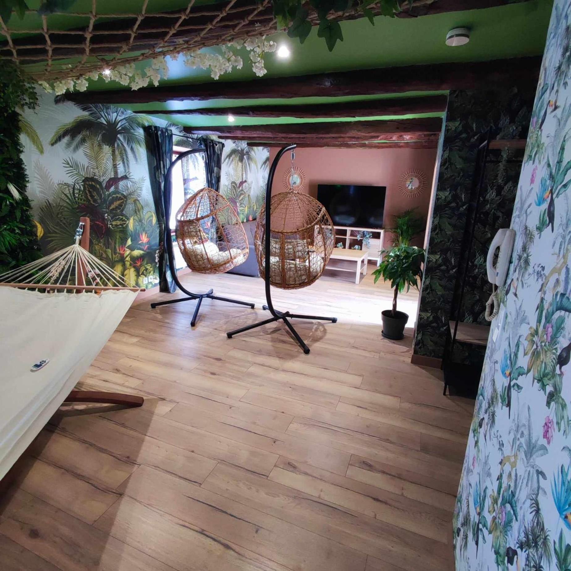 L'Evasion Jungle Apartment Saint-Pierre-de-Plesguen Екстериор снимка