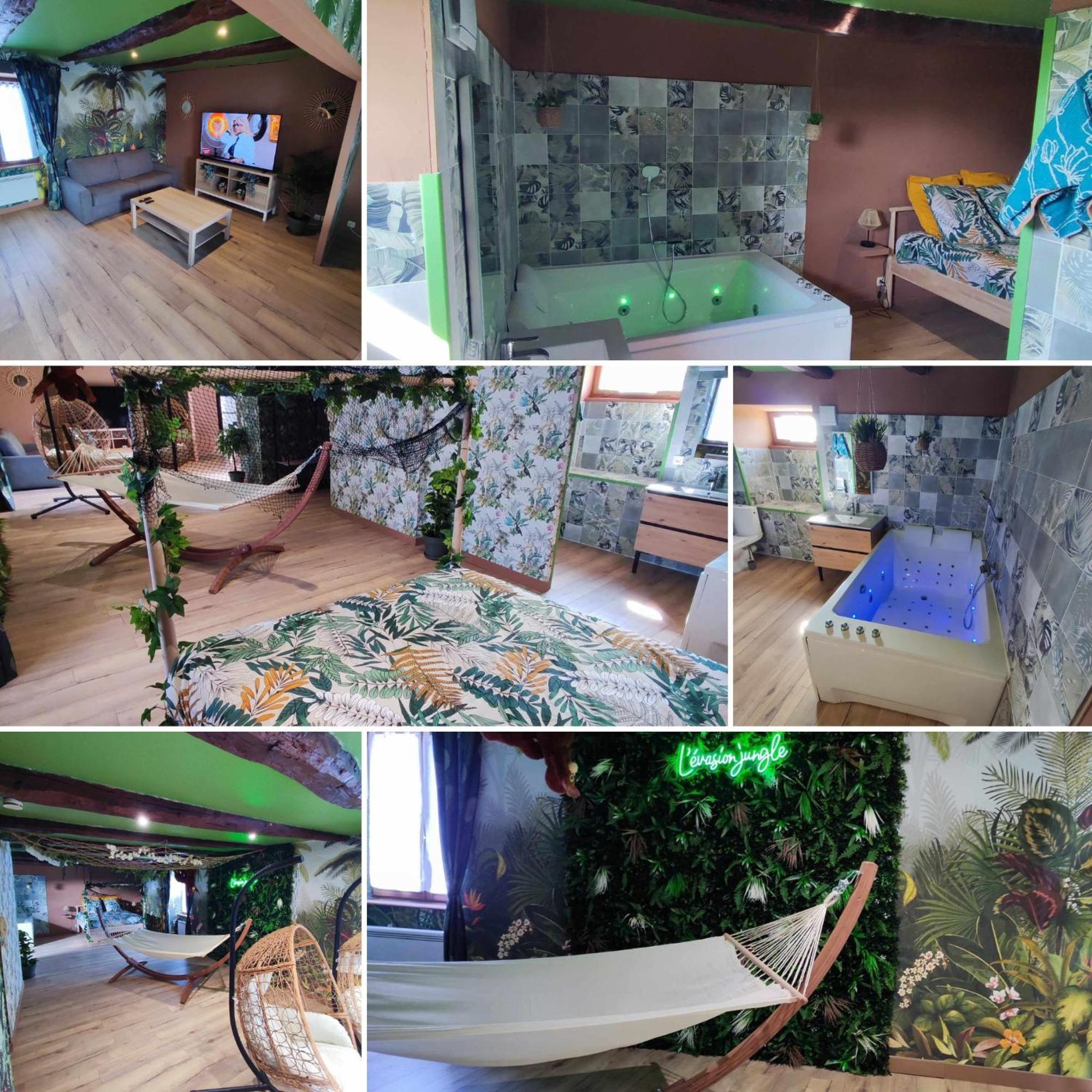 L'Evasion Jungle Apartment Saint-Pierre-de-Plesguen Екстериор снимка